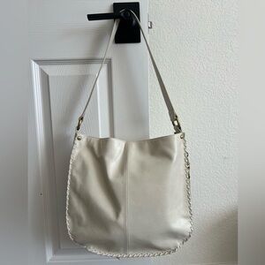 HOBO Magnolia Cream Shoulder Bag